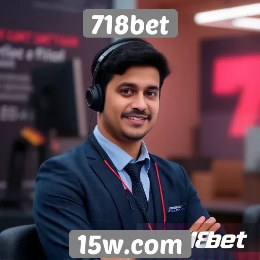 Atendimento ao cliente da 718bet em destaque