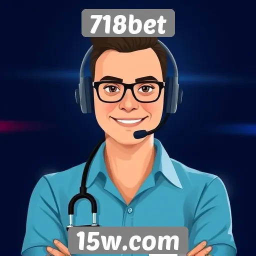 Suporte ao cliente no site 718bet